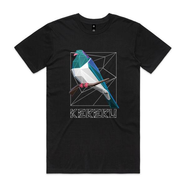 Kereru Polygon 3D  - Mens Staple Tee Thumbnail