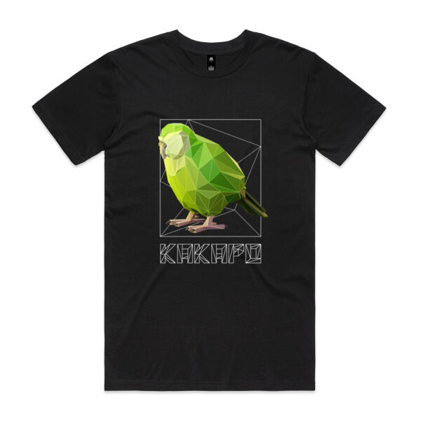 Kakapo Polygon 3D - Mens Staple Tee Thumbnail