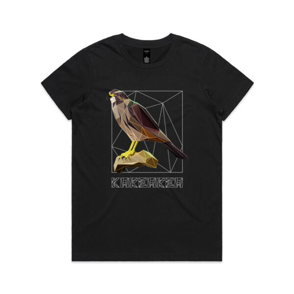 Karearea Polygin 3D - Womens Maple Tee Thumbnail