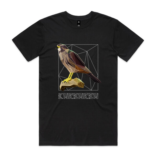 Karearea Polygon 3D - Mens Staple Tee Thumbnail