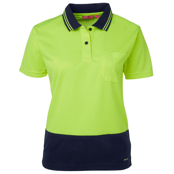 JB's Ladies Hi Vis S/S Comfort Polo Thumbnail