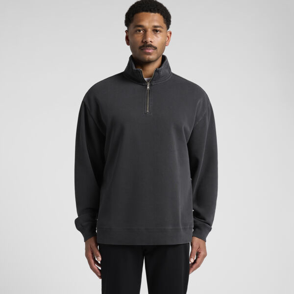 AS Colour Mens Relax Faded Half Zip Thumbnail